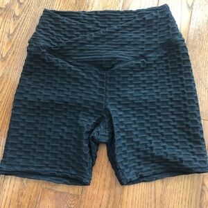 Embrace Your Love scrunch butt crossover workout shorts